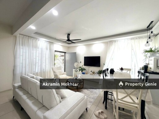 RENOVATED | DOUBLE STOREY TERRACE END LOT HOUSE IRAMA PERDANA LBS PUNCAK ALAM