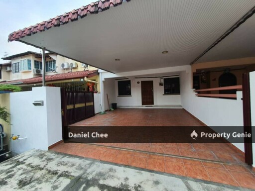 Ipoh Bercham Fully Furnished Double Storey Terrace House For Rent