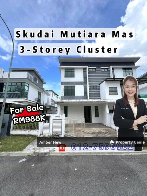Skudai Mutiara Mas 3-Storey cluster