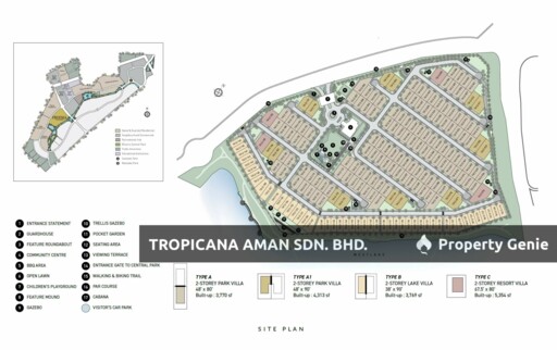 Freesia Residences, Tropicana Aman