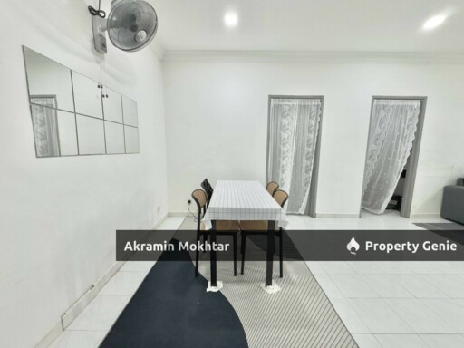 NEAR MRT STATION & 1 PARKING | PANGSAPURI PUTRA INDAH TAMAN PINGGIRAN PUTRA, SERI KEMBANGAN
