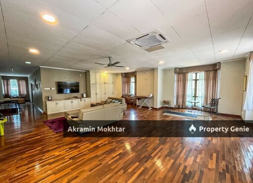 Freehold, CornerLot, Renovated & Partially Furnished | 2-Storey Bungalow Kampung Datuk Keramat KL.