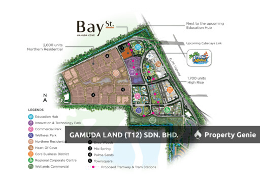 Bay Street, Gamuda Cove