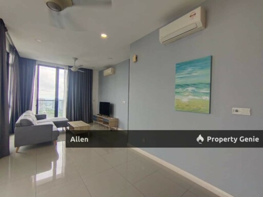 High-Floor Legoland View! Fully Furnished 3+1 Bed Corner Unit @ D'Pristine, Medini