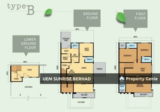 Twin Villas, Nusa Idaman