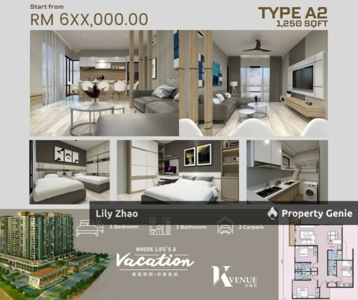 Luxury Modern Smart Home at K Avenue Residence Studio Condo for Sale @ Kepayan Kota Kinabalu