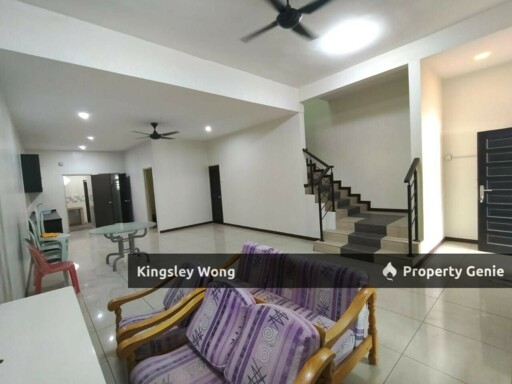 Gunung Lang Freehold Double Storey Terrace House Gated Guarded Near Highway Easy Acess Anywhere