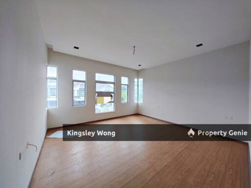 Gated Guarded Freehold Corner Double Storey Superlink House Meru Jelapang With Huge Land