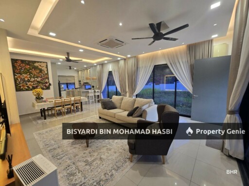 FURNISHED CORNER LOT SUPERLINK HOUSE RESIDENSI LAMBAIAN 2 BANGI.