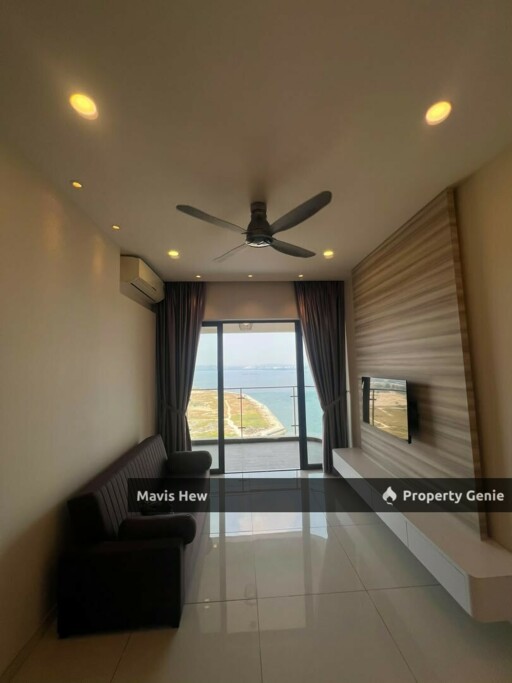 For Rent, Kingsbay @Country Garden Danga Bay, Fully Furnished, Seaview