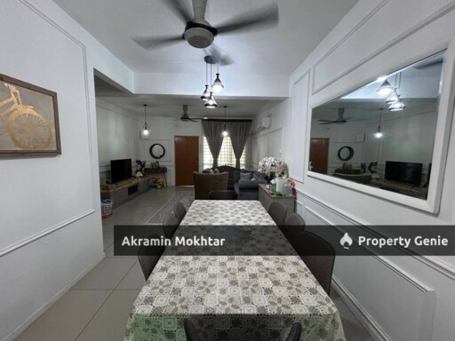 Freehold, Ground Floor, Renovated & Partially Furnished | Townhouse 1.5 Storey Park Villa Bandar Bukit Puchong 2, Puchong Selangor.