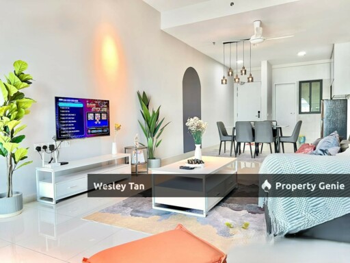 Ong Kim Wee Melaka City View 3rooms Freehold Condo Fully Furnished & Fitted