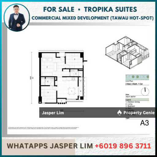 Tropica Suite Commercial (Mixed Development + Hotel)