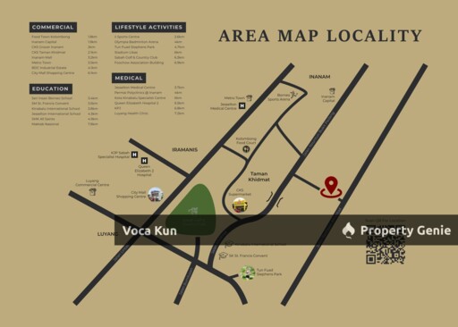 Hilltop villas Banyan Valley 18 unit Bungalow On top of Hill Khidmat Kolombong