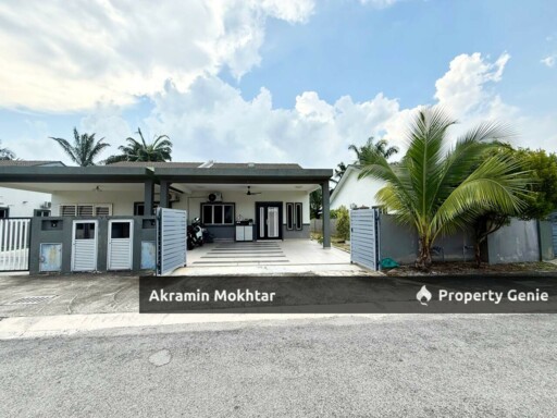 RENOVATED Single Storey SEMI-Detached, Taman Orkid Maju 3, Seksyen 29 Kg Lombong Shah Alam