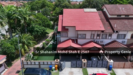 Corner Lot Double Storey Superlink House, Type Jasmin Denai Alam, Shah Alam