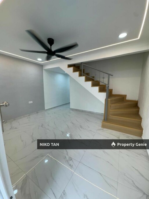 Jalan Tenang Low Cost Double Storey With Balcony Extended For Sale