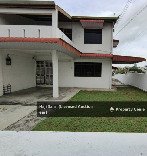 Double storey Semi-detached.   No. 6 changkat Minden Jalan 12, 11700 Gelugor, by Penang.