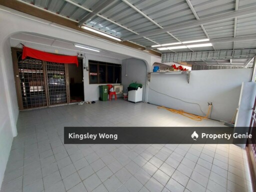 Bercham Double Storey Terrace House Partially Furnished Near Ipoh Garden East For Rent