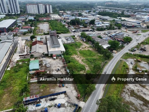【50,000sf Commercial Land】Shah Alam Sek 16 I-City Padang  Jawa beside Federal Highway near Klang