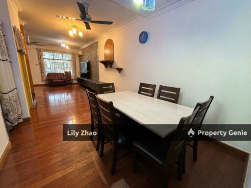 2-Storey Terrace House for Rent, 4 Rooms 3 Bath, Furnished, 2,544 Sqft, Taman Hungab, Noosob, Penampang, Kota Kinabalu, Sabah