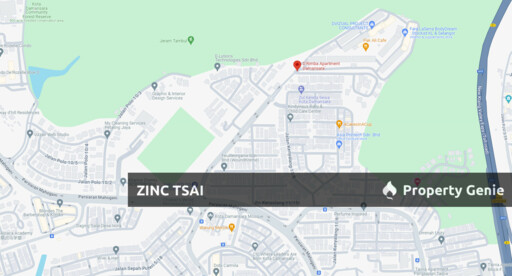 D'Rimba Apartment {Save RM 108,000} 7 mins Drive to MRT Surian