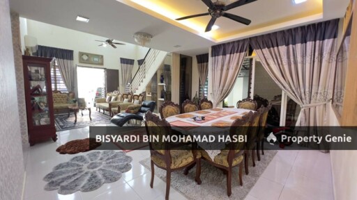 2 Unit Sekali Side By Side 1 Owner Renovated 1.5 Storey Bungalow Taman Senawang Perdana, Senawang.