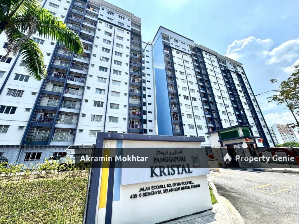 Freehold & 1 Parking | Pangsapuri D’Kristal Setia Ecohill, Semenyih