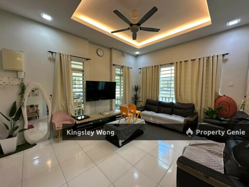 Lahat Mines Double Storey Semi-D Facing Field Gated Guarded Near Lahat Pengkalan