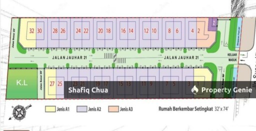 Rezab Melayu Semi D Setingkat Taman Seri Changgang, Banting