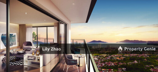 Jesselton Twin Towers A High End Condo for Sale, 2 Bed 2 Bath, 1,270 sf, Near QE2, Jalan Lintas, Kota Kinabalu City