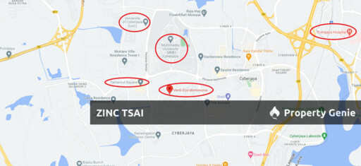 Verdi Eco-dominiums {Save RM 173,500} 6 mins Drive to MRT Cyberjaya City Centre & DPULZE Shopping Centre