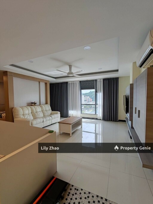 Pelagos Designer Studio Suites for Rent @Waterfront, KK City - Renovated & Fully Furnished with City View