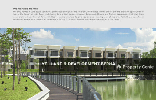 Promenade Homes, Lake Edge