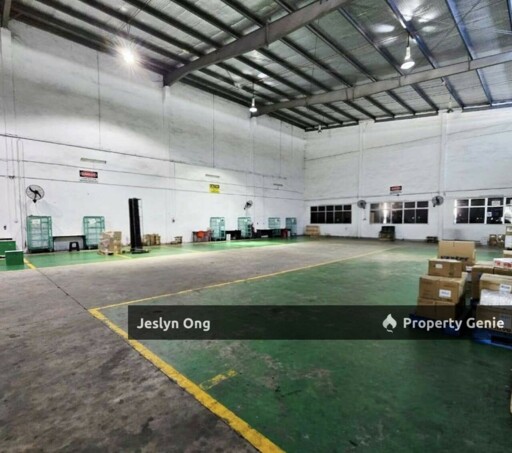 1.5-Storey Semi-D Factory at Nusa Cemerlang Industrial Park for Sale