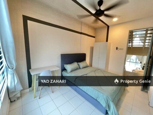 Taman Tasik Prima, Puchong | Townhouse 5 Bedrooms | RM890K - Fully Furnished, Roof Deck Facing Lake View & Spacious Built Up