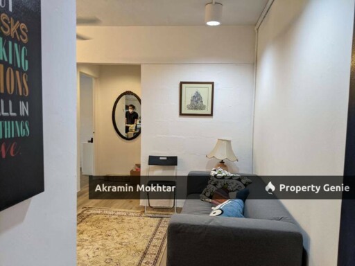 Fully Furnished Renovated Low Cost PKNS – Block 4, Tingkat 1 AU3 Keramat, Ulu Klang