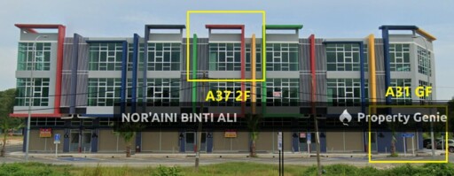 Facing Jalan utama Corner Lot Shoplot Tanjung Lumpur, Kuantan,Pahang