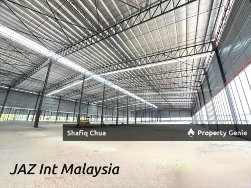 Newly Completed 2 Adjoining Detached Warehouse Factory Enstek, Negeri Sembilan For Sale or Rent