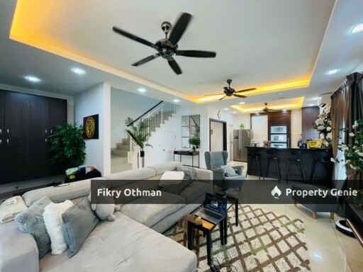 Freehold Corner Unit - 3 Storey Link House (Type - Fusca) Setia Utama, Setia Alam, Bukit Raja