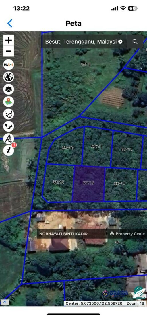(HOT AREA, BEBAS BANJIR) LOT BANGLO GONG DASAR, BESUT