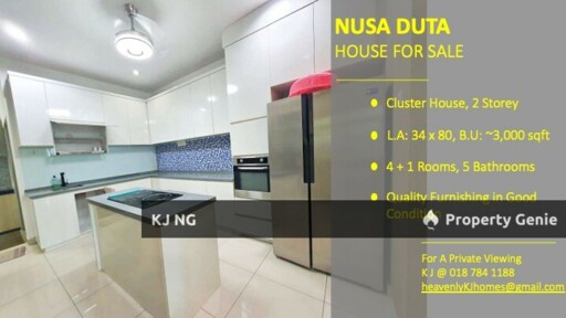 NUSA DUTA HOUSE FOR SALE @ K J 018 784 1188
