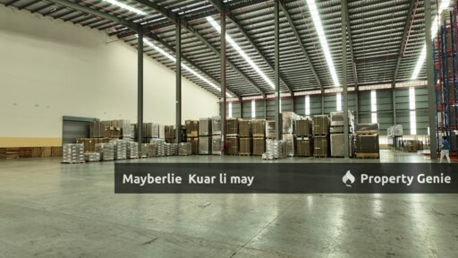 Meru Klang RM2.20 psf Warehouse With VNA System For Rent