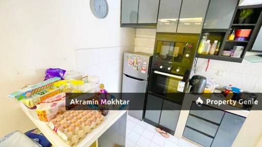FREEHOLD, FULLY RENOVATED & BOOKING RM1000 | Pangsapuri Bukit Baru Keramat Kuala Lumpur
