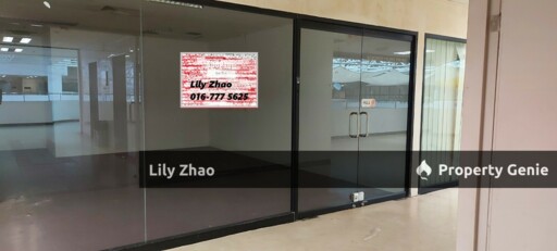 Office with 5 Rooms for Rent, 2,311 Sq ft, 8th Floor Centre Point Shopping Mall, Prime Area, Kota Kinabalu City, Sabah