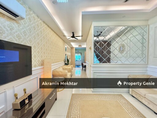 Freehold, Renovated & Partially Furnished | Single Storey Terrace Intermediate Tiara Sendayan, Labu Negeri Sembilan