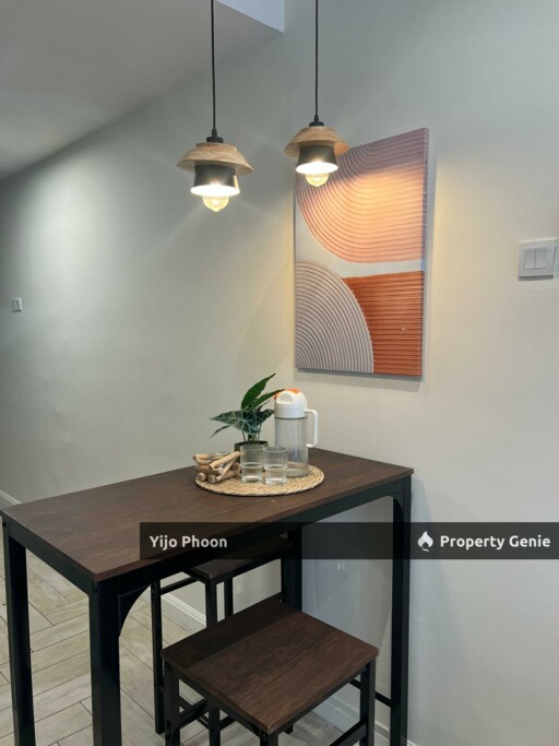 Crown Tower/Block E Furnished Studio Unit with Nice View for Sale