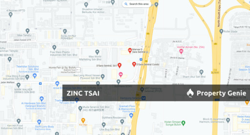 D'Sara Sentral_Dual Key {Save RM 154,300} 6 mins Walk to Kampung Selamat MRT Station