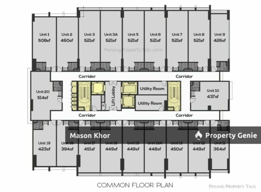 MENARA VOS STUDIO TYPE SEAVIEW 451sf FULLY RENOVATED JELUTONG
