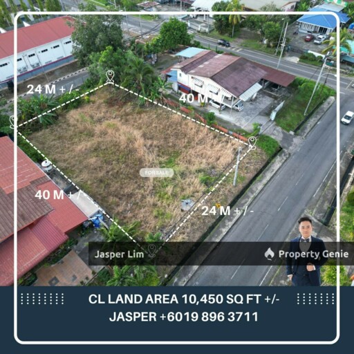 CL 10,450 SQ FT Empty Land (Jalan Morrel)